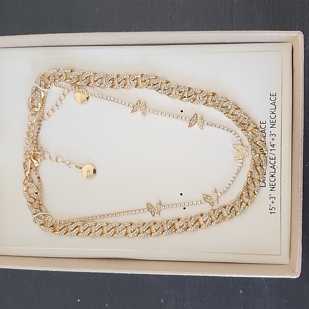 Layered necklace by Christian ceriano.